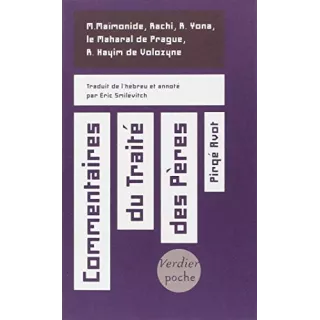 Moïse Maïmonide - Commentaires du Traité des Pères